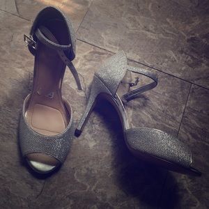 Silver heels